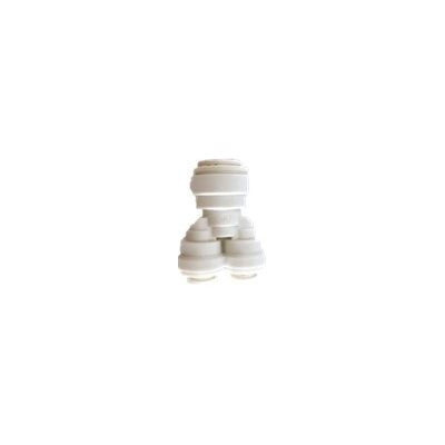 SurePoint Ag 113-19-038025025: Y Divider - 3 / 8" Qc X 1 / 4" Qc X 1 / 4" Qc - Polypropylene