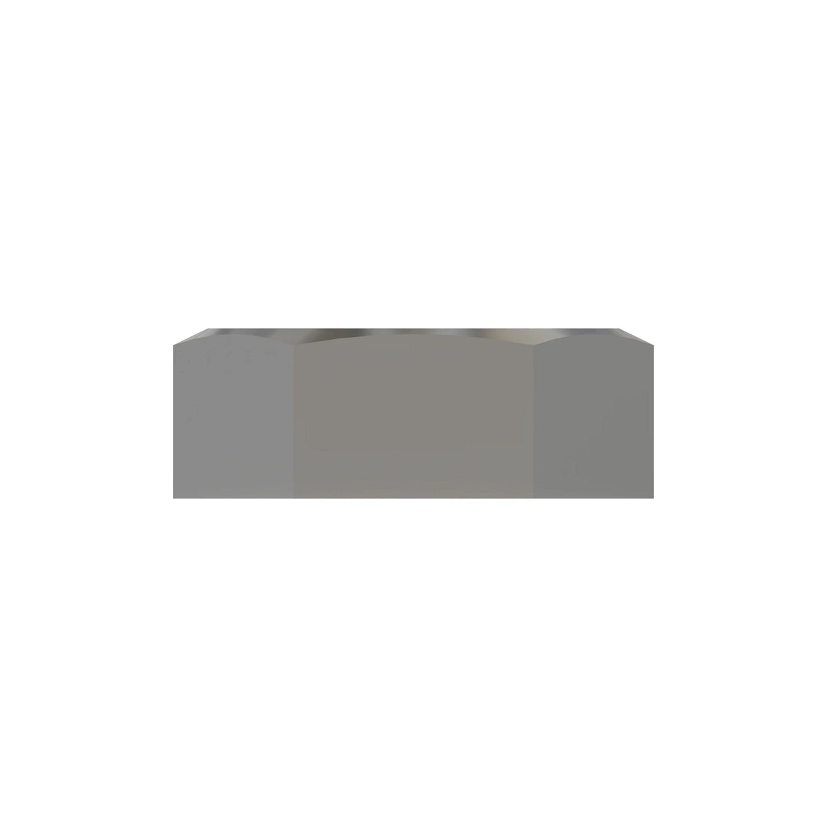 John Deere 14H732: Hexagonal Jam Nut, 3/8"