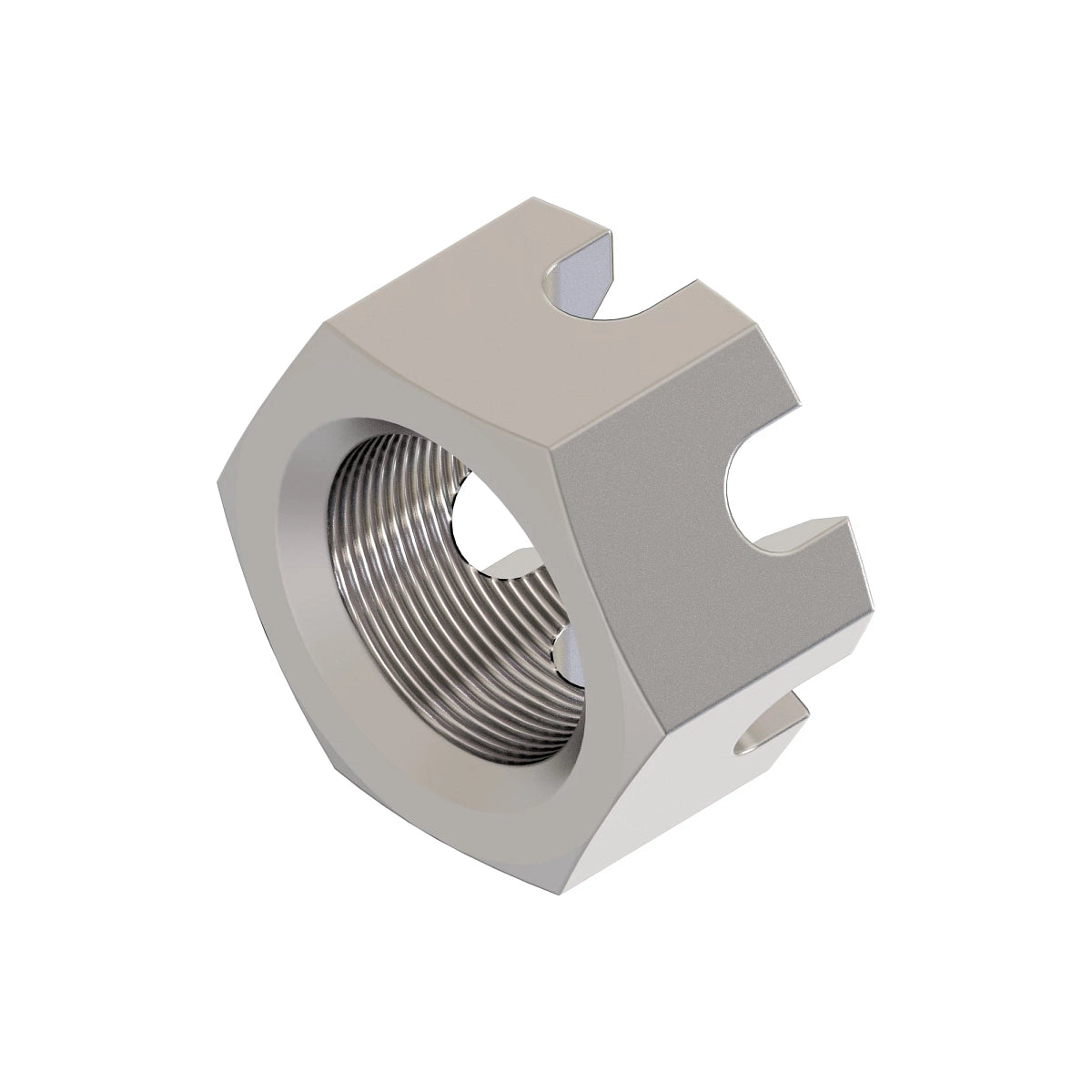 John Deere 14H874: Hexagonal Slotted Nut, 5/8"