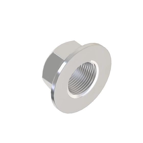 John Deere 14M7608: Hexagonal Flange Self-Locking Nut, M6