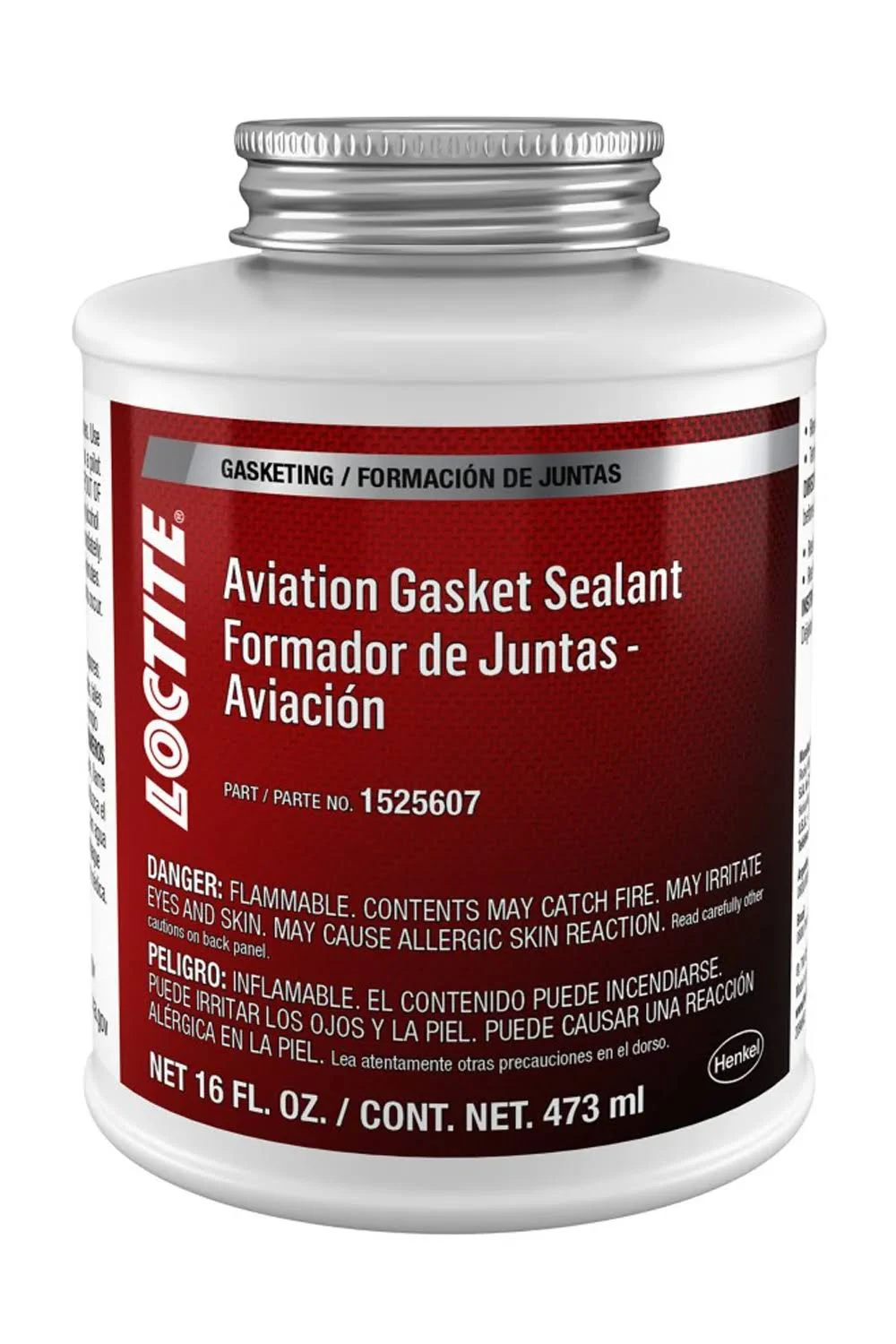 Loctite PM1525607: Aviation Gasket Sealant, 473 ml (16 Fluid Oz) Brushtop Can