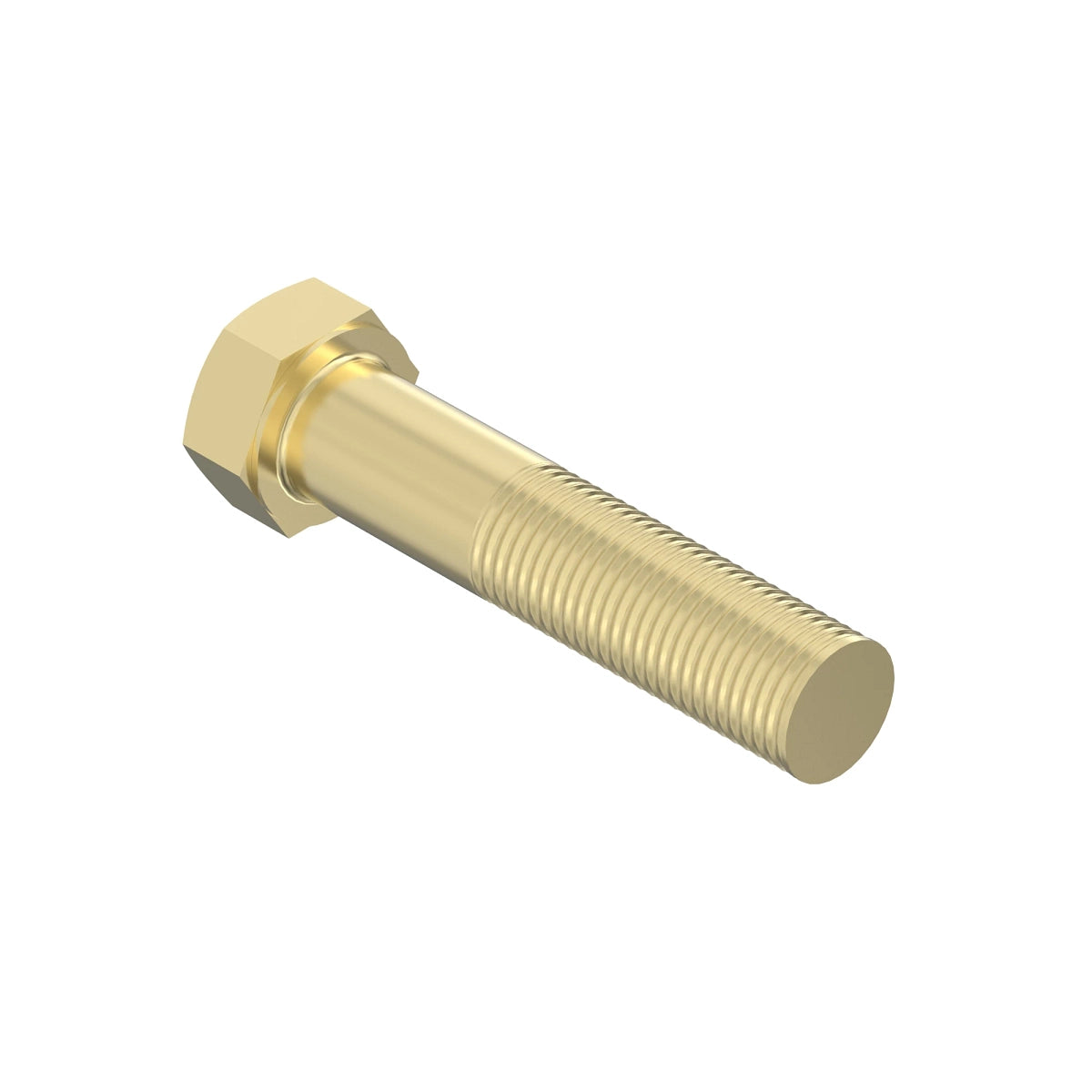 John Deere 19H2502: Hexagonal Head Screw, 7/16" X 2"