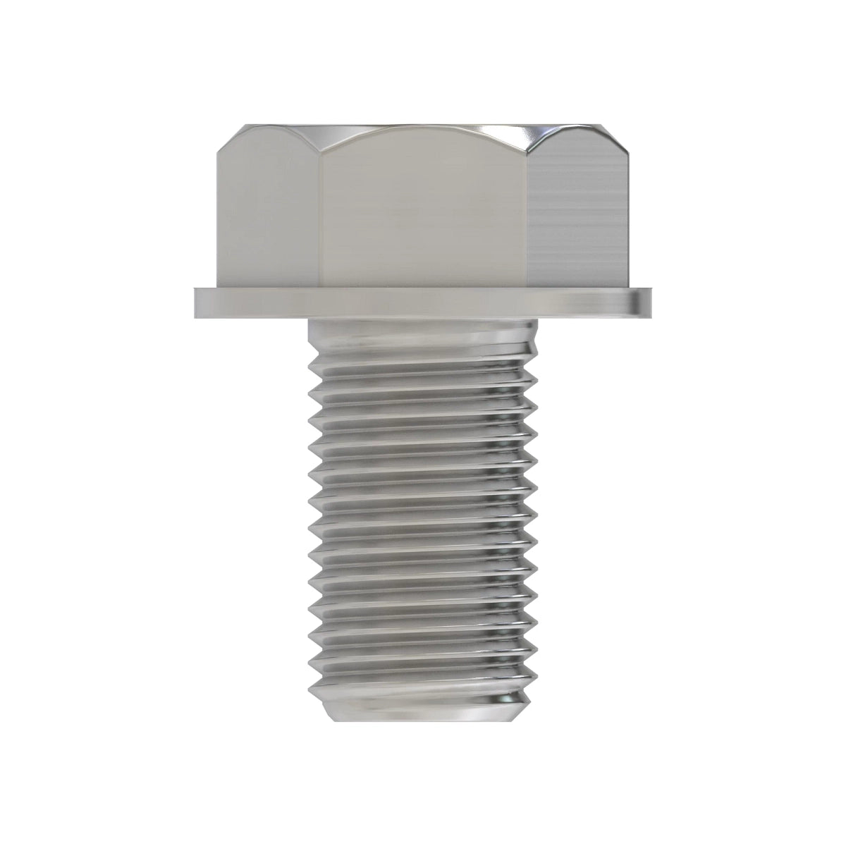 John Deere 19M7774: Hexagonal Head Flange Bolt, M6 X 12
