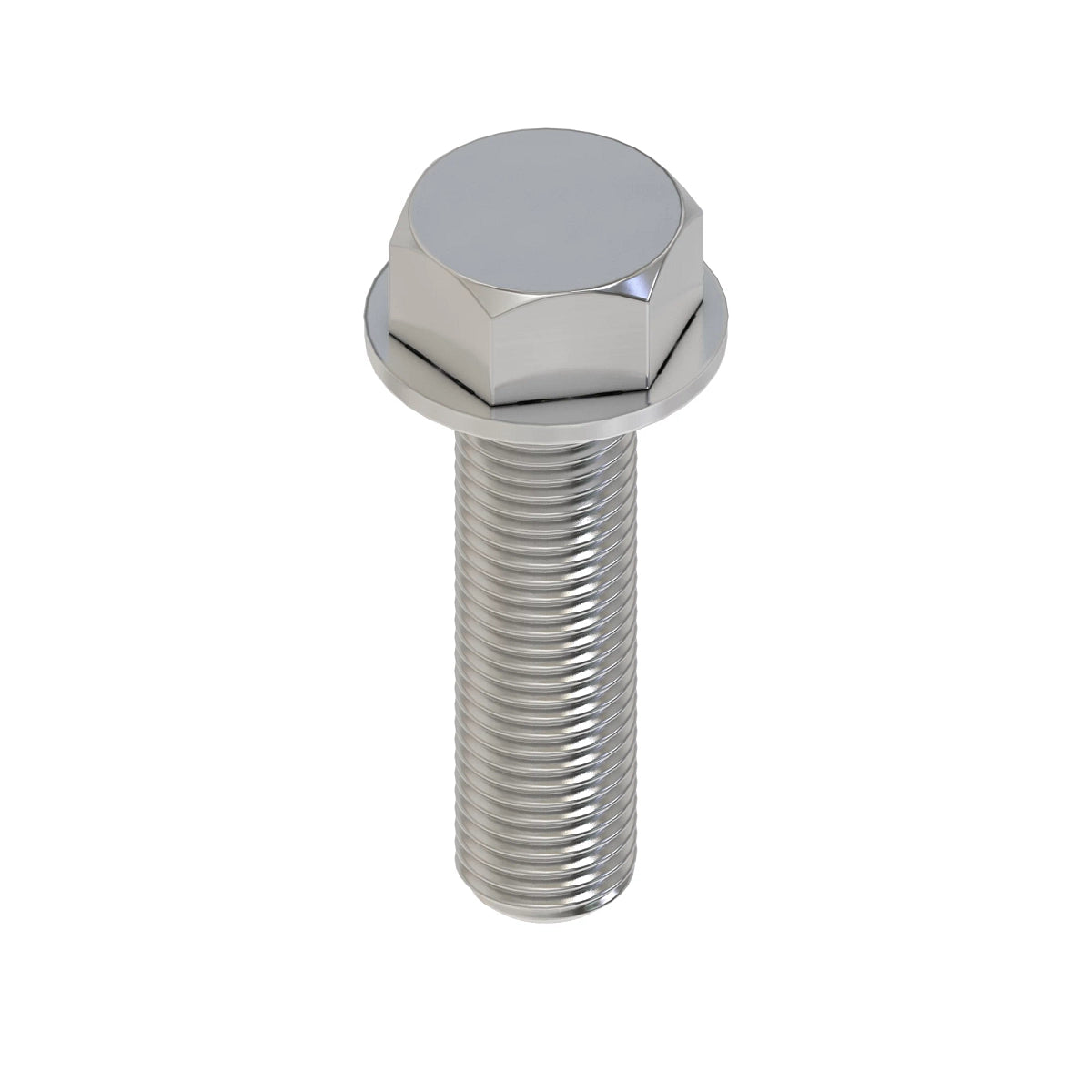 John Deere 19M7796: Hexagonal Head Flange Bolt, M6 X 30