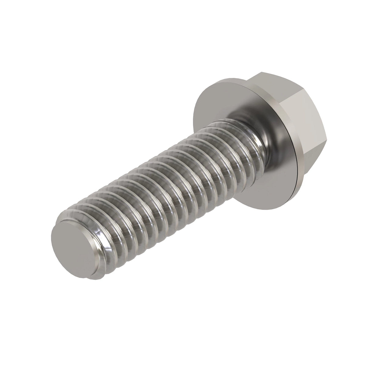 John Deere 19M7863: Hexagonal Head Flanged Screw, M6 X 25