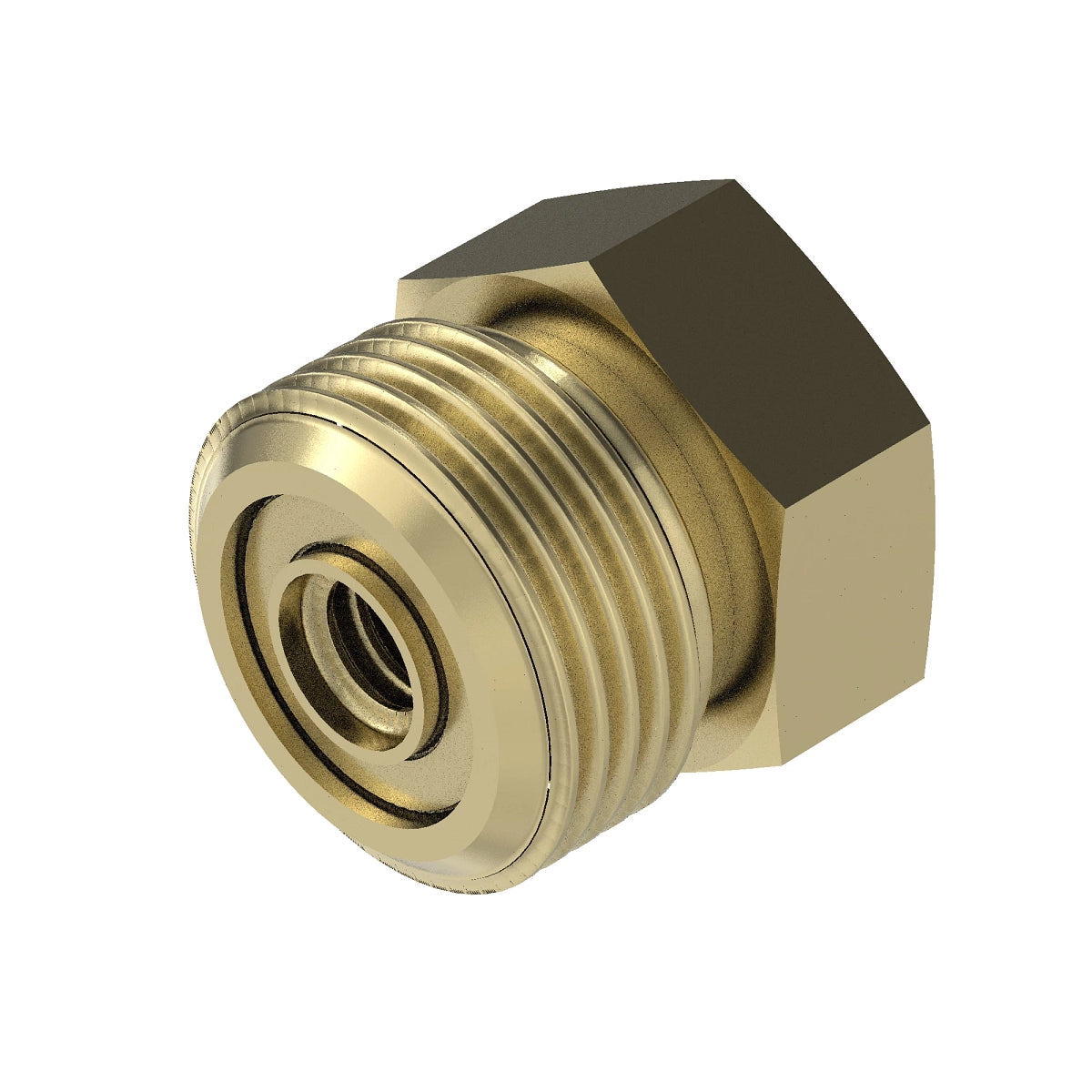 John Deere 38H1146: Flat Face Fitting Plug