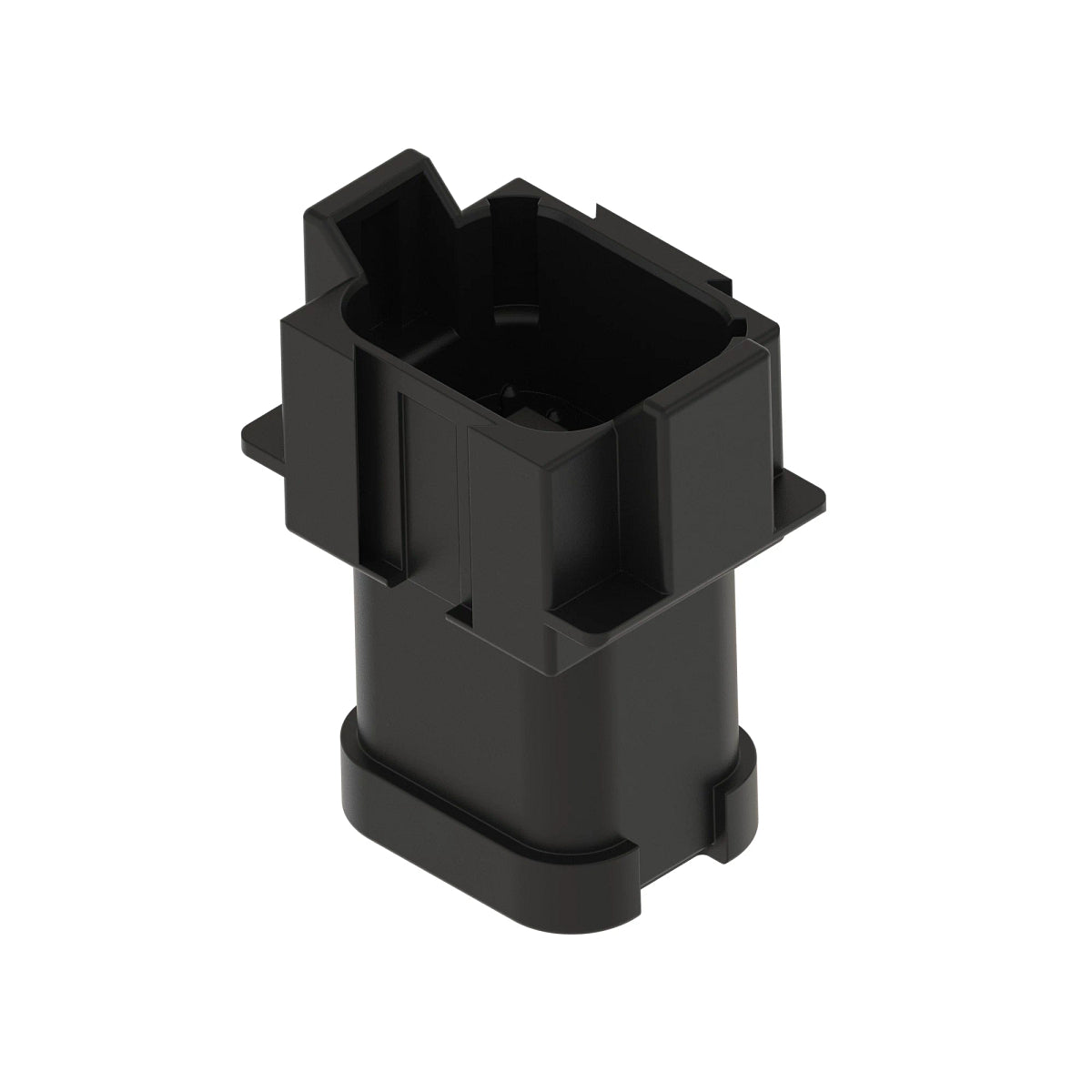 John Deere 57M13646: Gray External Electrical Connector Housing, 8 Cavities