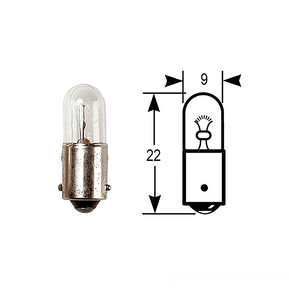 John Deere 57M6394: Light Bulb, 12 Volts, 4 Watts