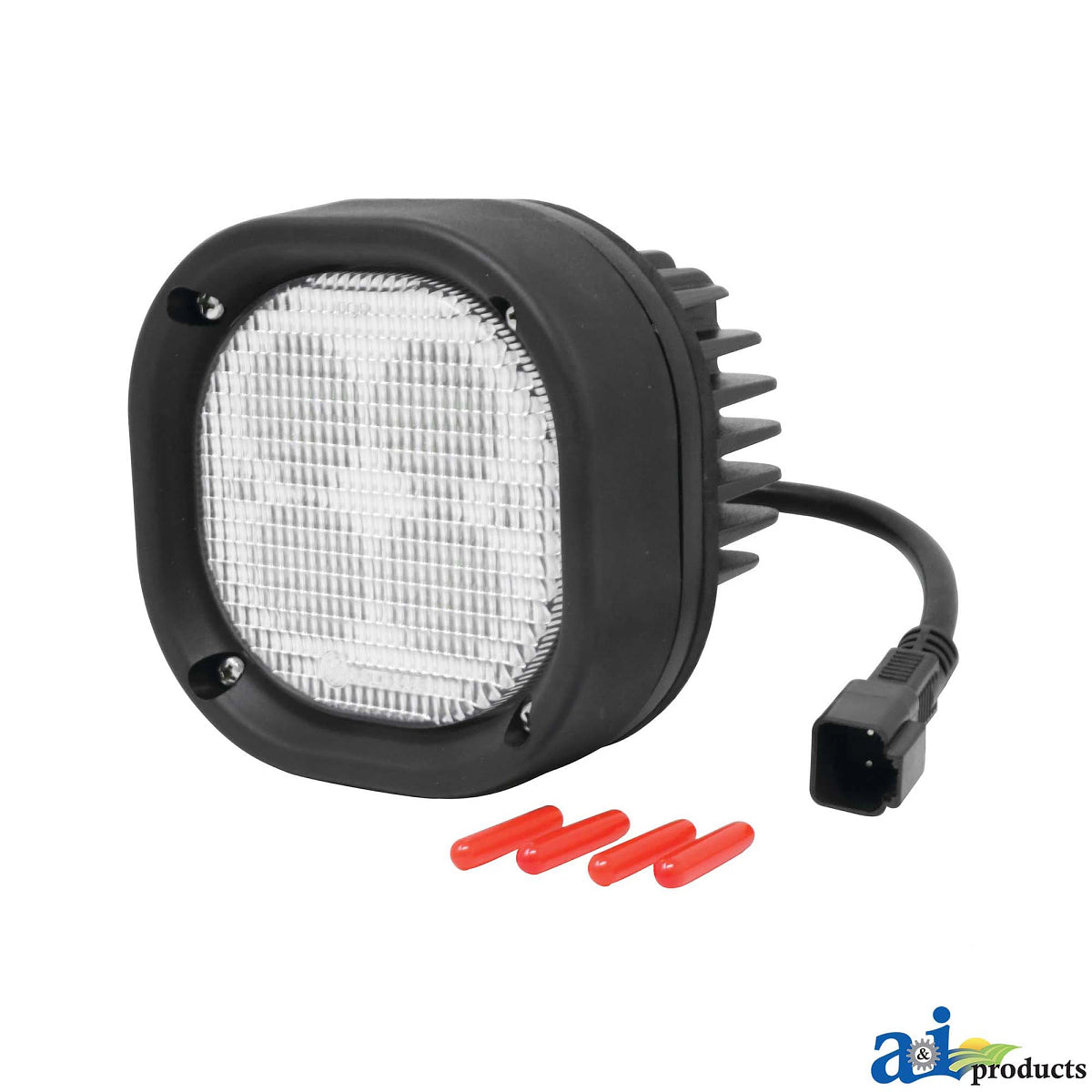 John Deere A-WL2538: Square LED Flood Work Lamp