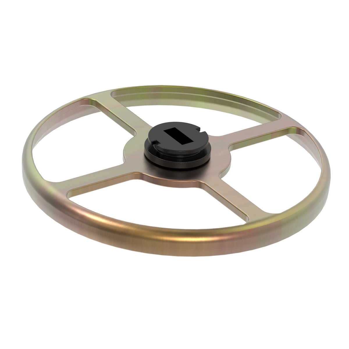 John Deere AH133315: Heavy Duty Steel Scraper with Bearings