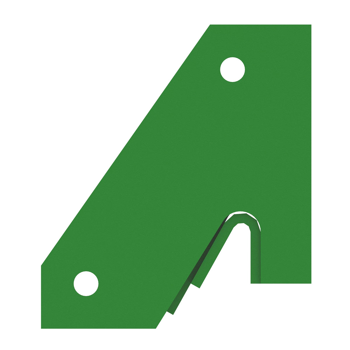 John Deere AH164851: Cleaning Shoe Channel