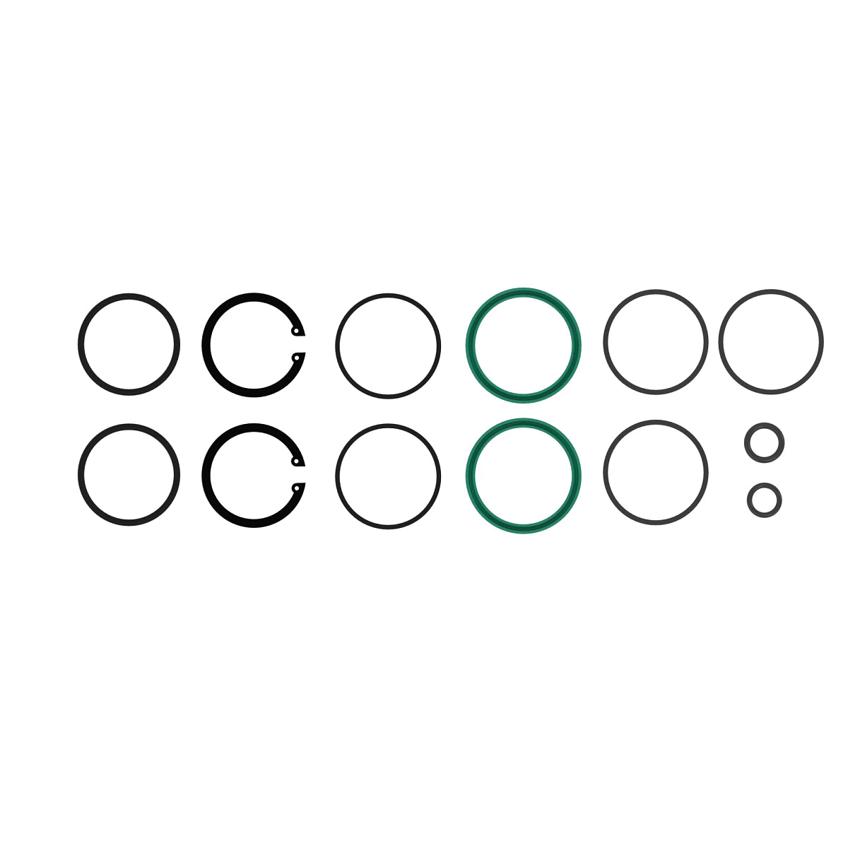 John Deere AH176567: Hydraulic Cylinder Seal Kit