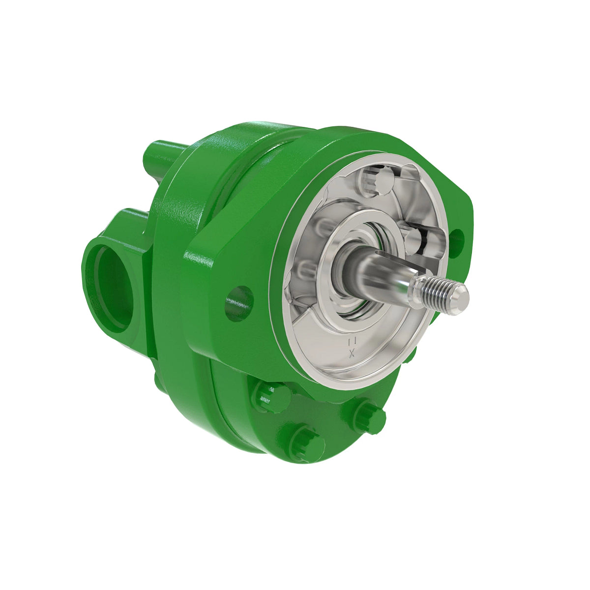John Deere AH227030: Front Section Hydraulic External Gear Pump