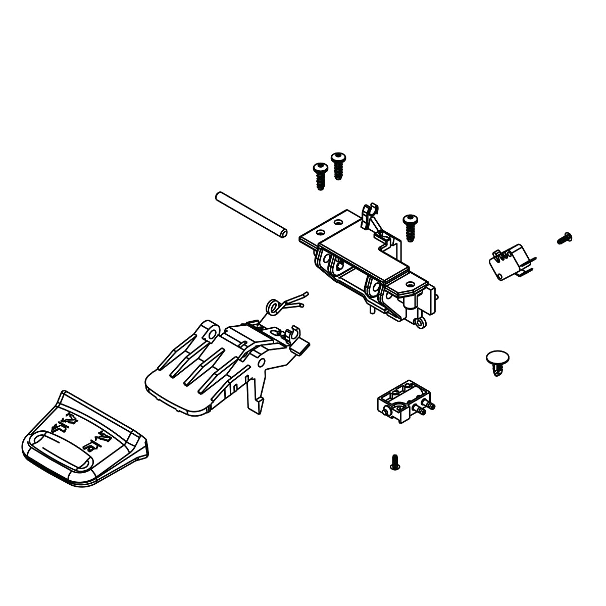 John Deere AL210510: Operator Seat Suspension Control Kit