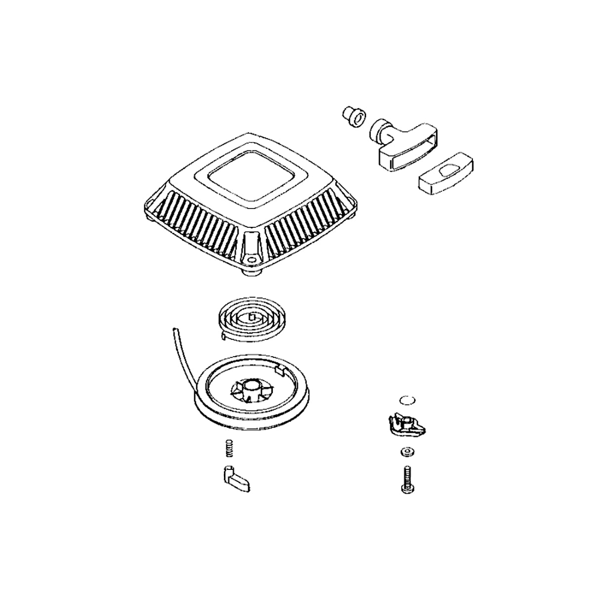 John Deere AM116737: Recoil Starter