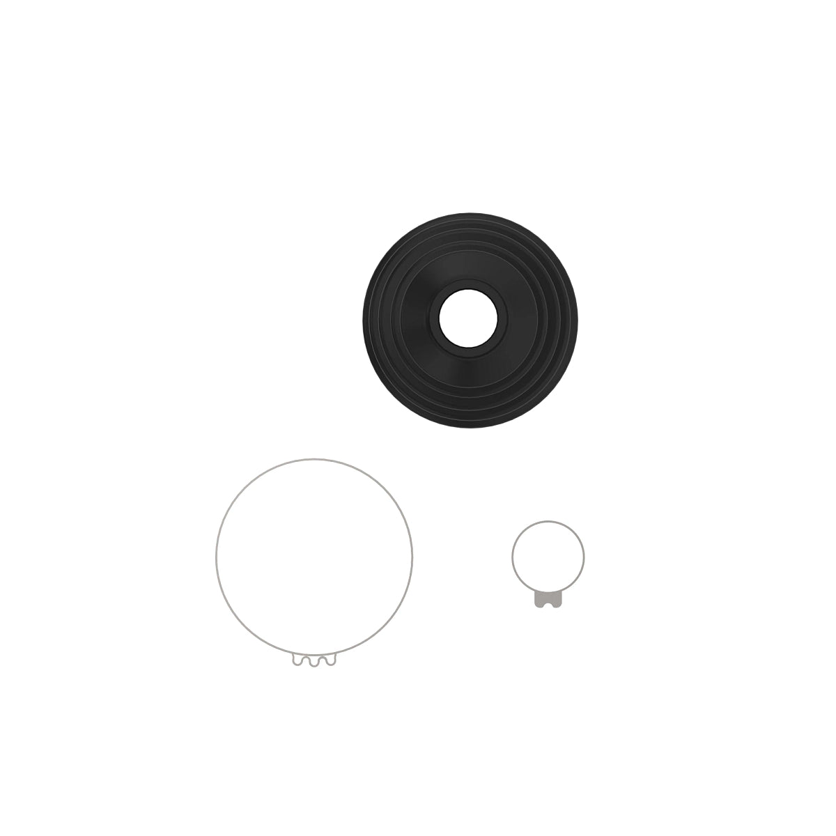 John Deere AM146410: Front Axle Outboard Boot Kit, Left Side