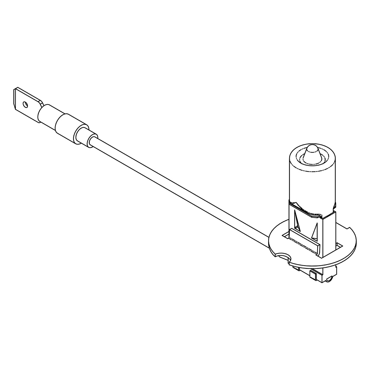 John Deere AT370983: H3 Halogen Bulb, 12 Volts, 25 Watts