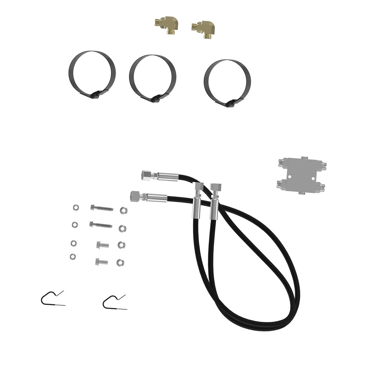 John Deere BXE10669: Enhanced Combine Single-Point Latching Attachment