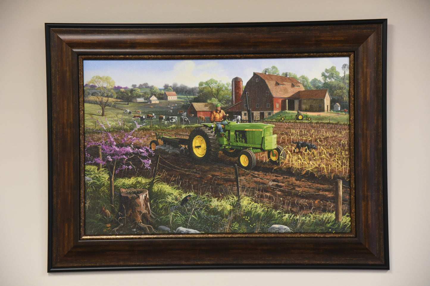 "New Era" Framed Canvas Print