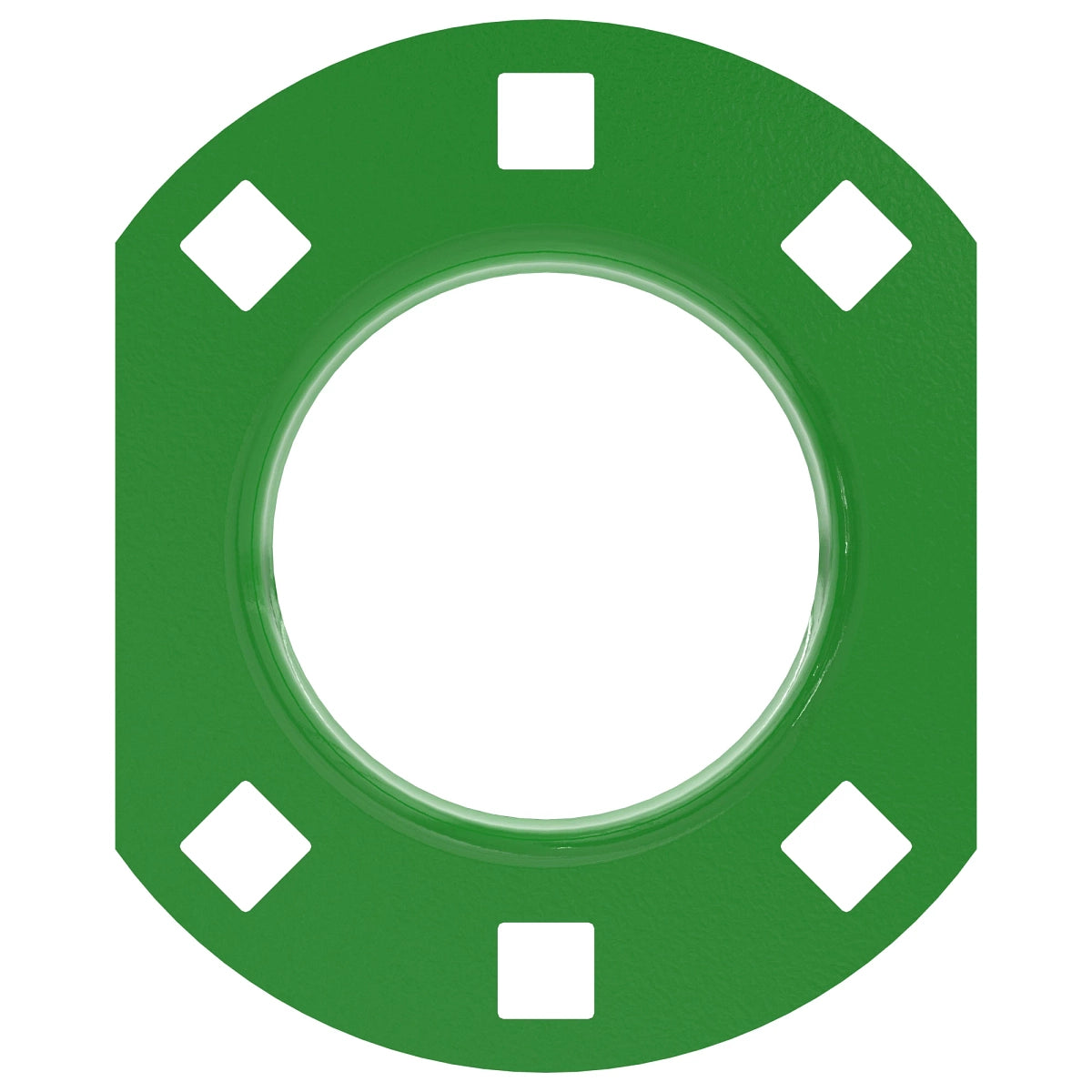 John Deere E81542: 6-Hole Flanged Bearing Housing