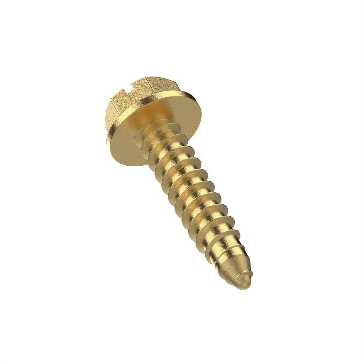 John Deere H85092: Hexagonal Flange Head Self-Tapping Screw, 0.164" X 3/4"