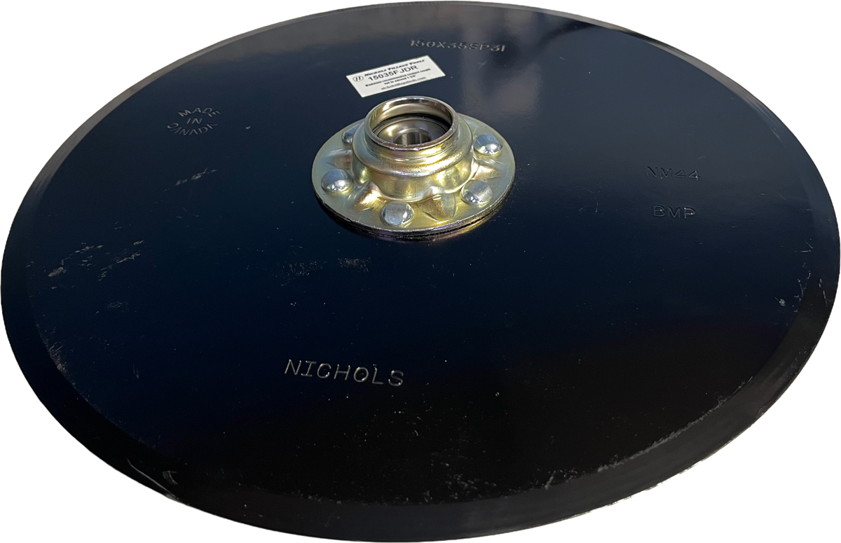 Nichols 15035LLJDR: 15″ 3.5mm 205 Double Row Bearing Opener to fit John Deere/ Kinze