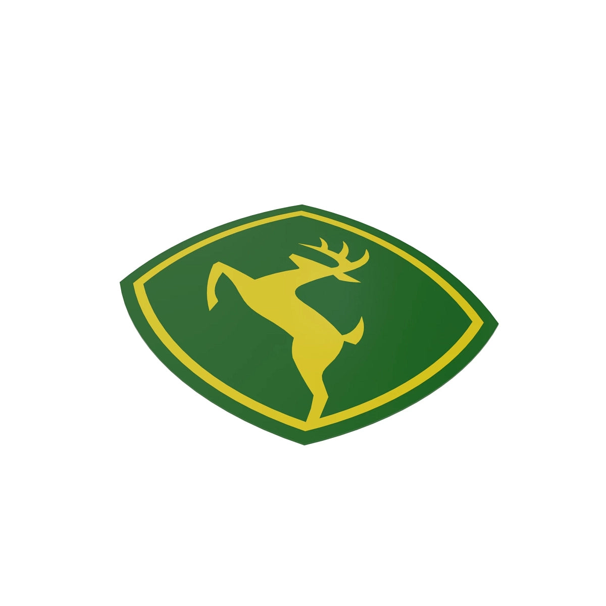 John Deere JD5833: Leaping Deer design Label