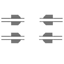 Load image into Gallery viewer, John Deere KXE10255: Chopper Rotor Serrated Knife Kit (8 Wing Blades)