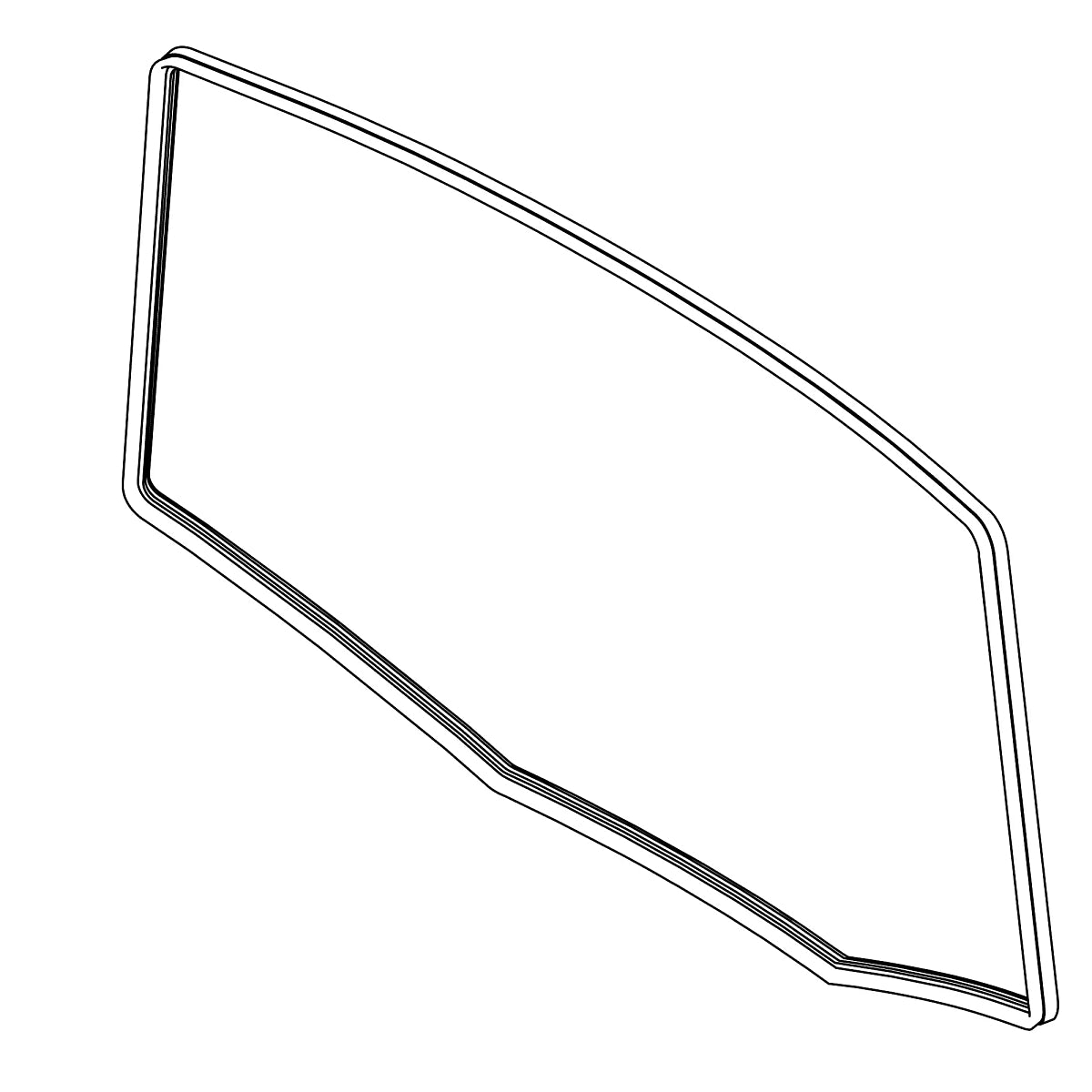 John Deere L203554: Rear Window Weatherstrip