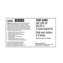 Load image into Gallery viewer, John Deere LG265: Home Maintenance Kit