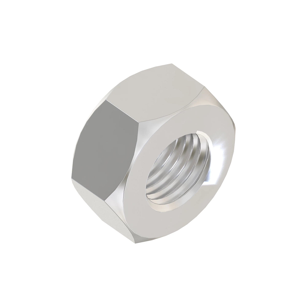 John Deere M63662: Hexagonal Lock Nut, 4.826 mm (0.19")