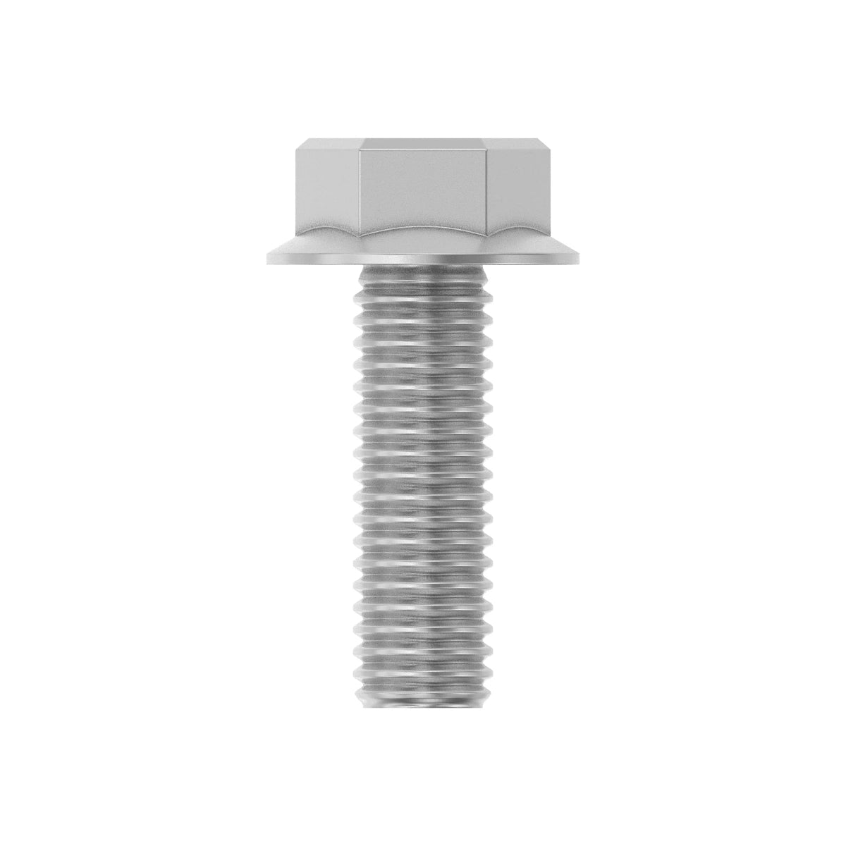 John Deere N10216: Hexagonal Head Flanged Screw, 6.350 X 19.05 mm (1/4" X 3/4")