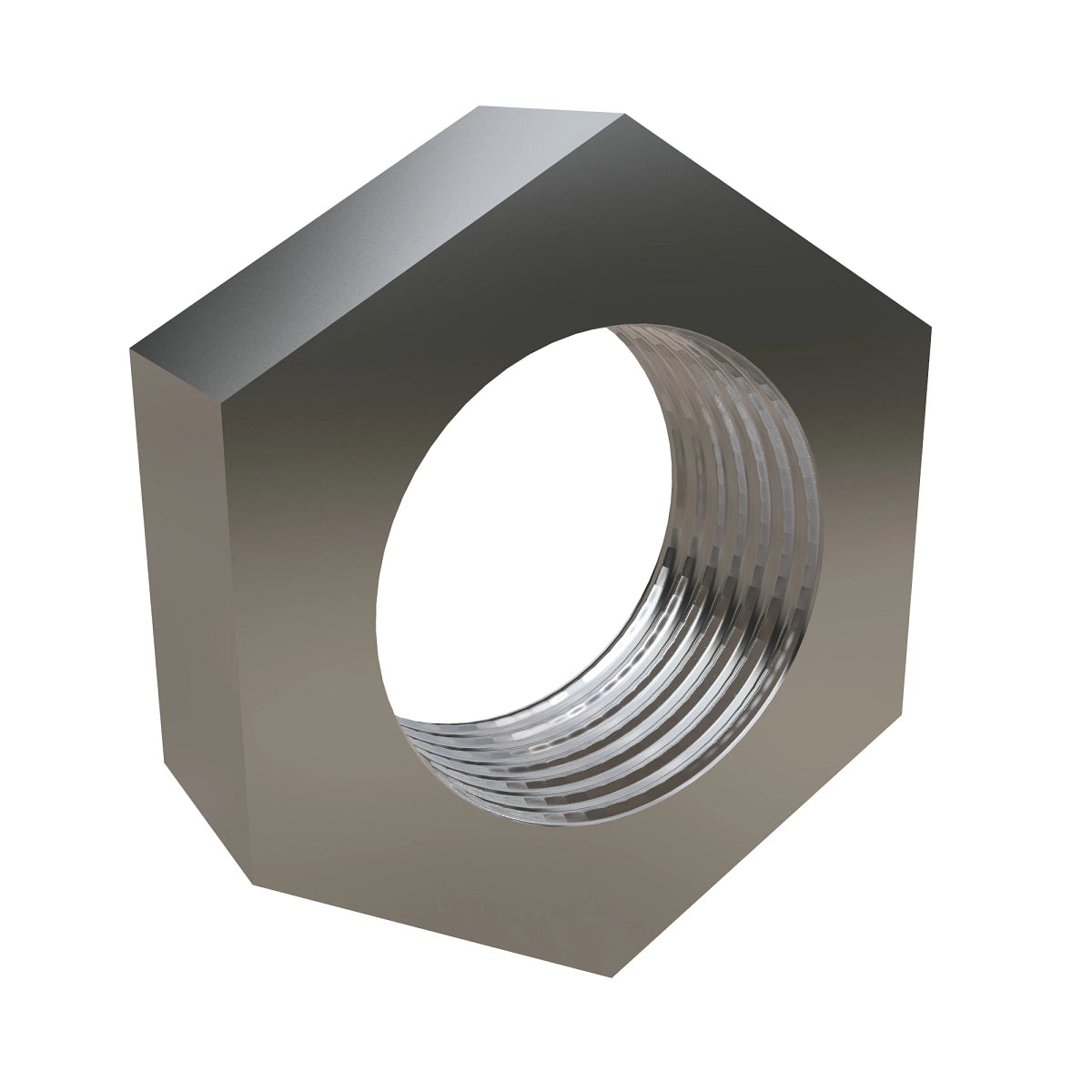 John Deere P48362: Hexagonal Lock Nut, 19.05 mm (3/4")