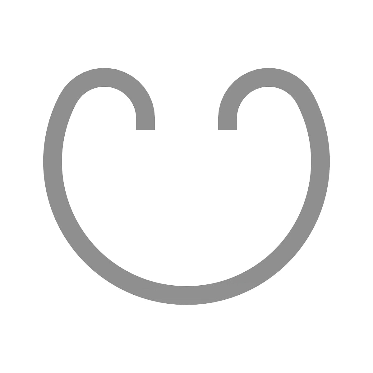 John Deere P49554: U-Joint Internal Snap Ring