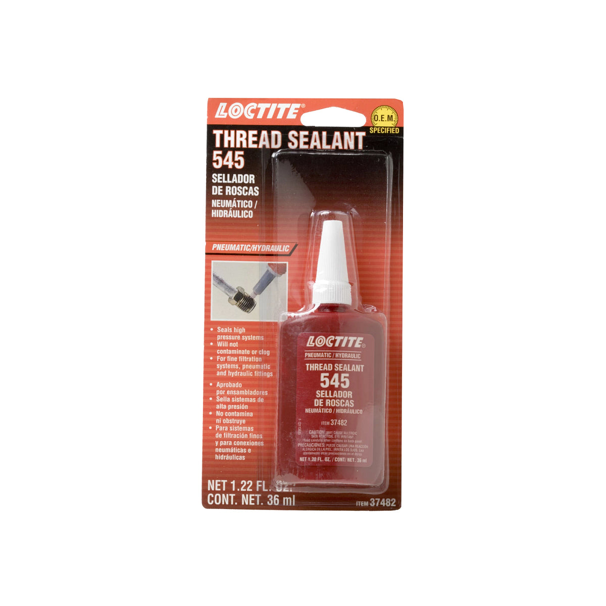 John Deere PM37482: LOCTITE€™€ „¢ Thread Sealant 545, 36 ml (1.22 Fluid Oz) Bottle