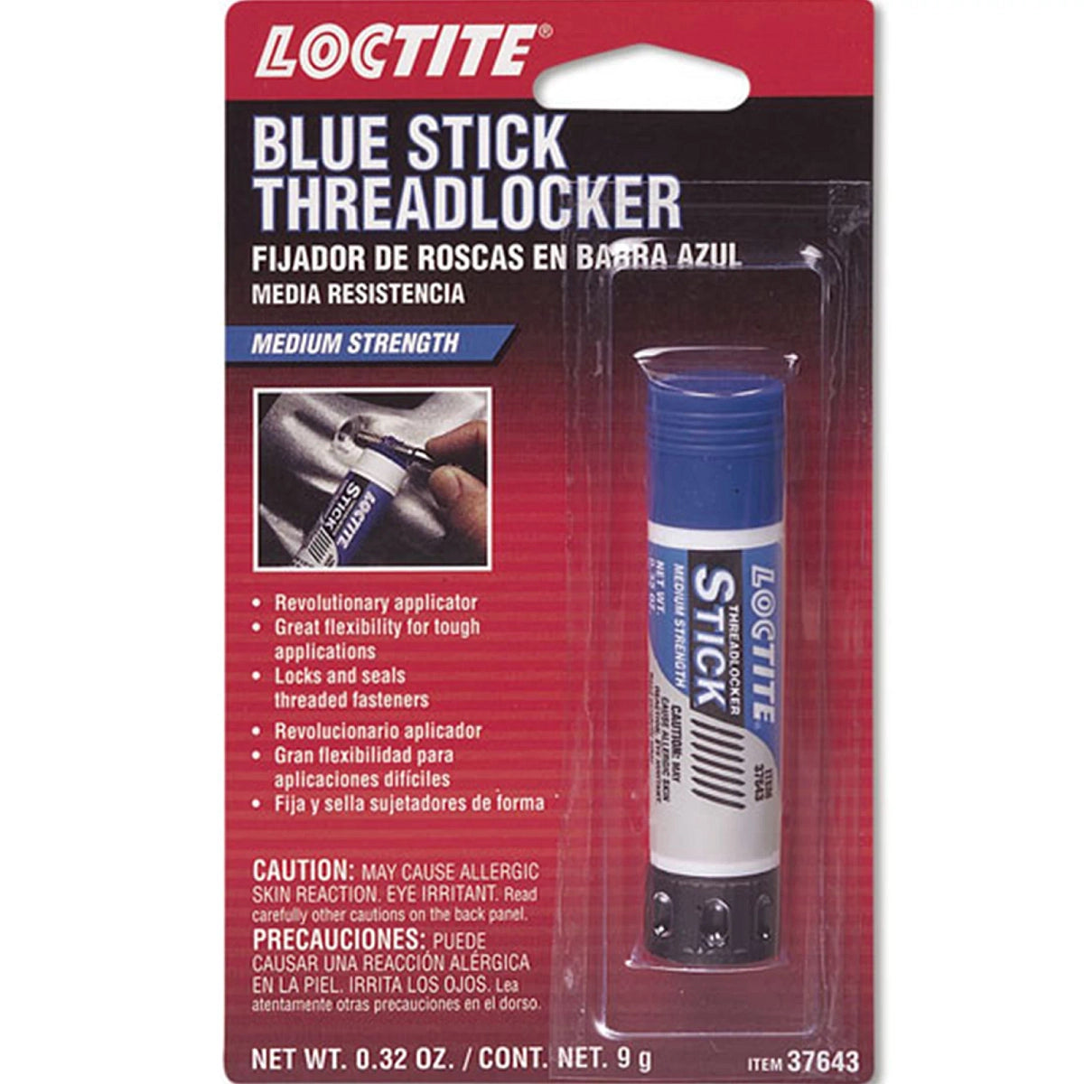 John Deere PM37643: LOCTITE Blue Stick Threadlocker, 9 gram (0.32 Oz)