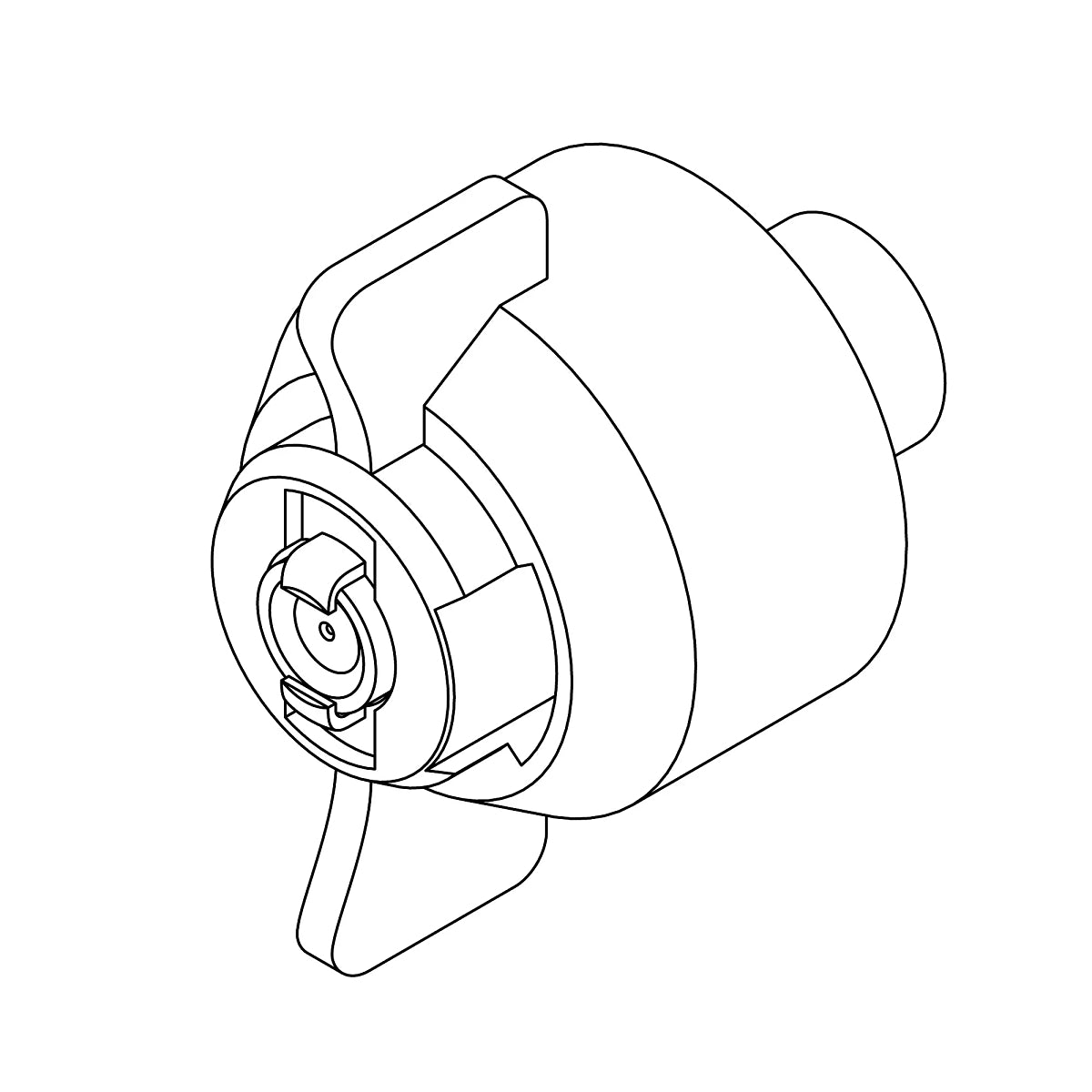 John Deere PS310: Premium Flow Poly-Propylene Tip Nozzle Strainer, 50 Mesh, ISO Blue Color