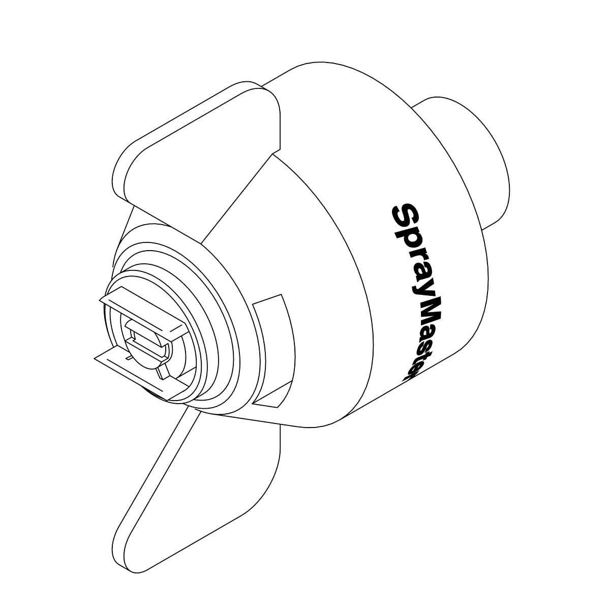 John Deere PSULDQ20015: Ultra-Low-Drift (ULD) 120 Degree Spray Angle Nozzle, 0.15 GPM, 0.6 LPM, Tip Size 015