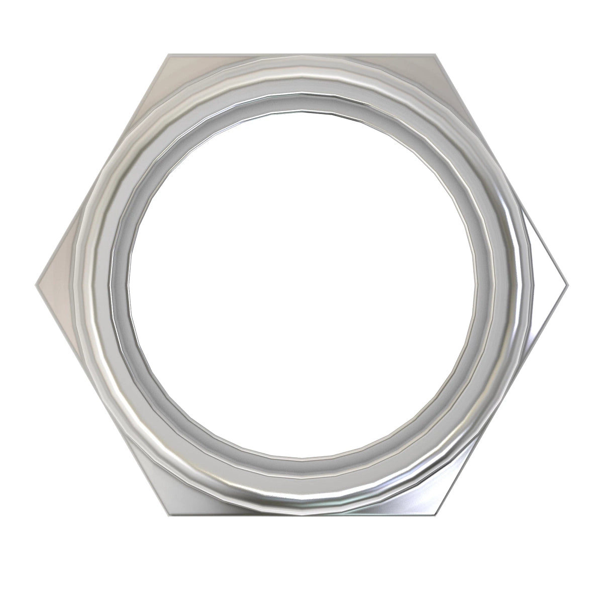 John Deere R107957: Hexagonal Lock Nut, 6.35 mm (1/4")