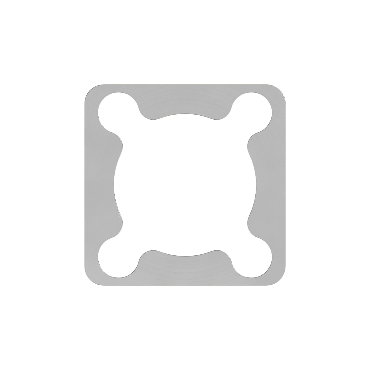 John Deere R131676: Large Center Hole Rectangular Shim