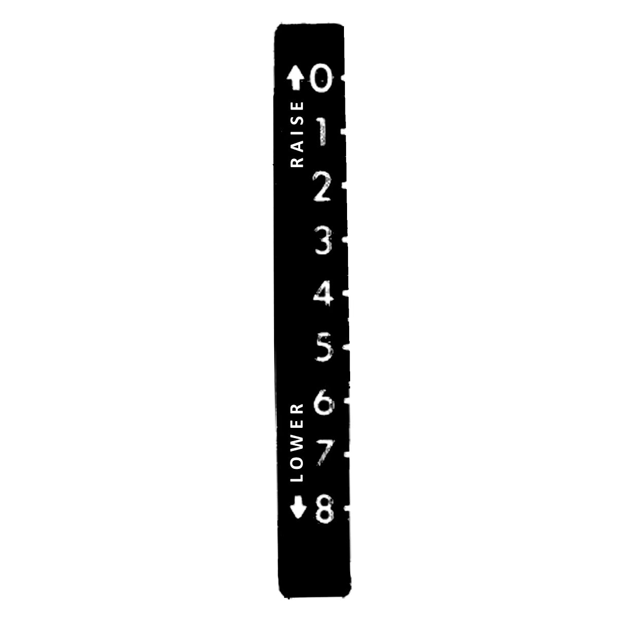 John Deere R40509: Hydraulic Control Label