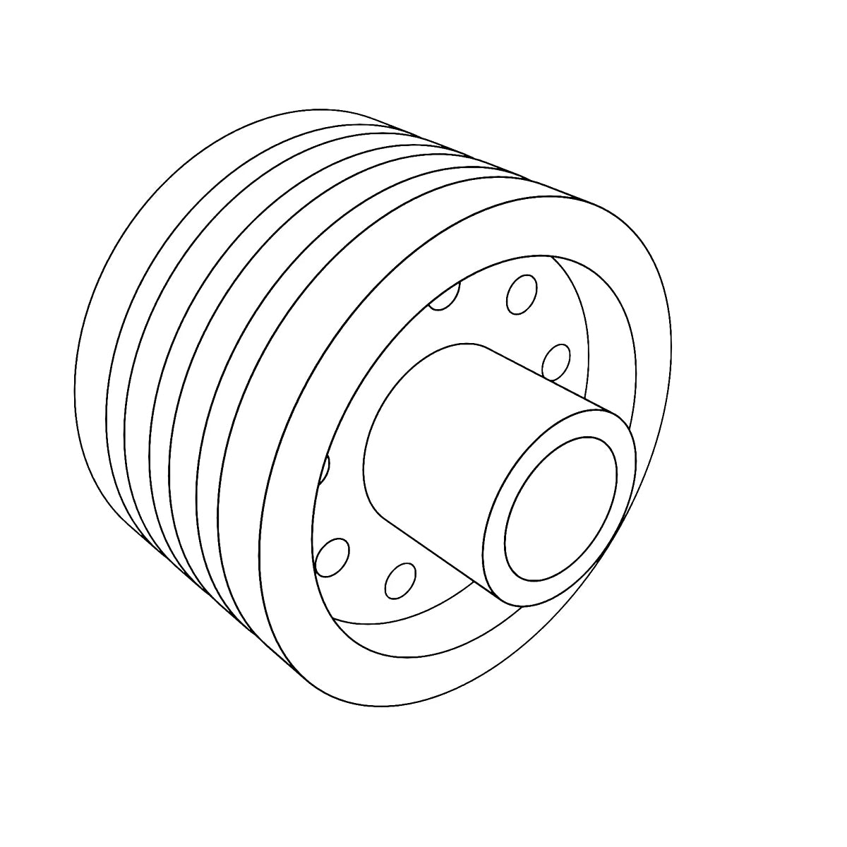 John Deere R98586: Water Pump Pulley