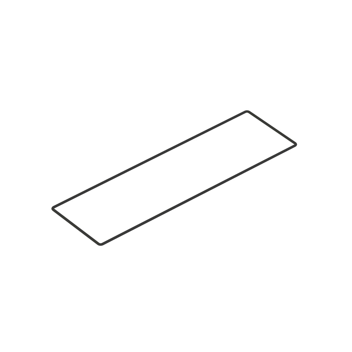 John Deere RE172433: Rubber Gasket