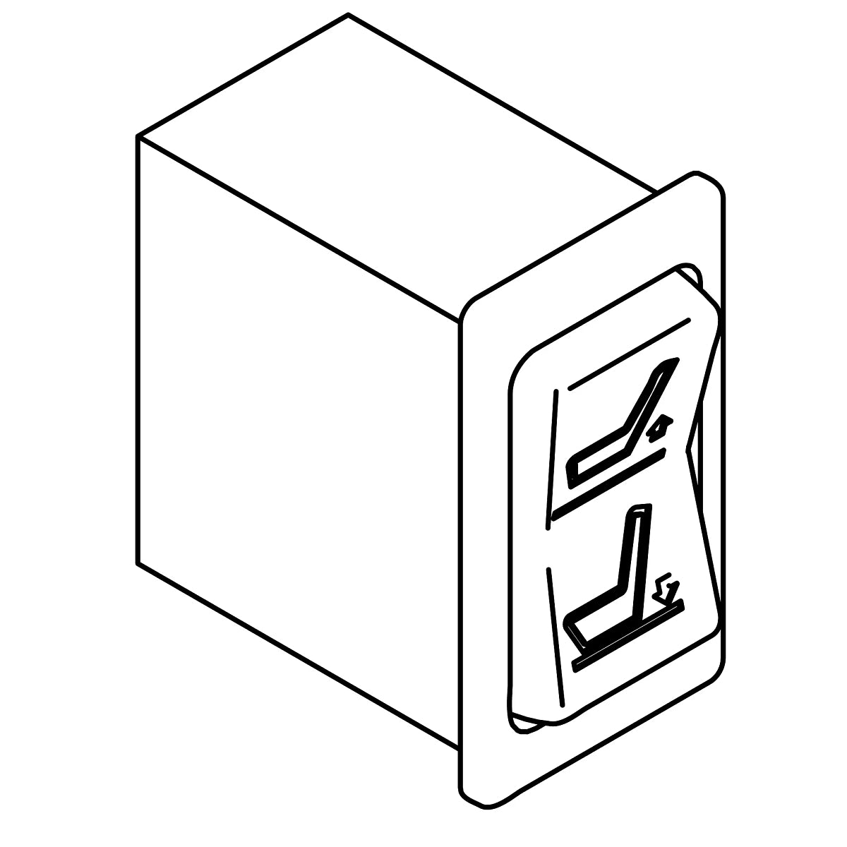John Deere RE225257: Seat Raise Lower Switch