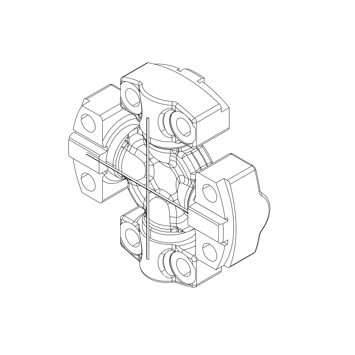 John Deere RE307561: Universal Joint Cross Bearing