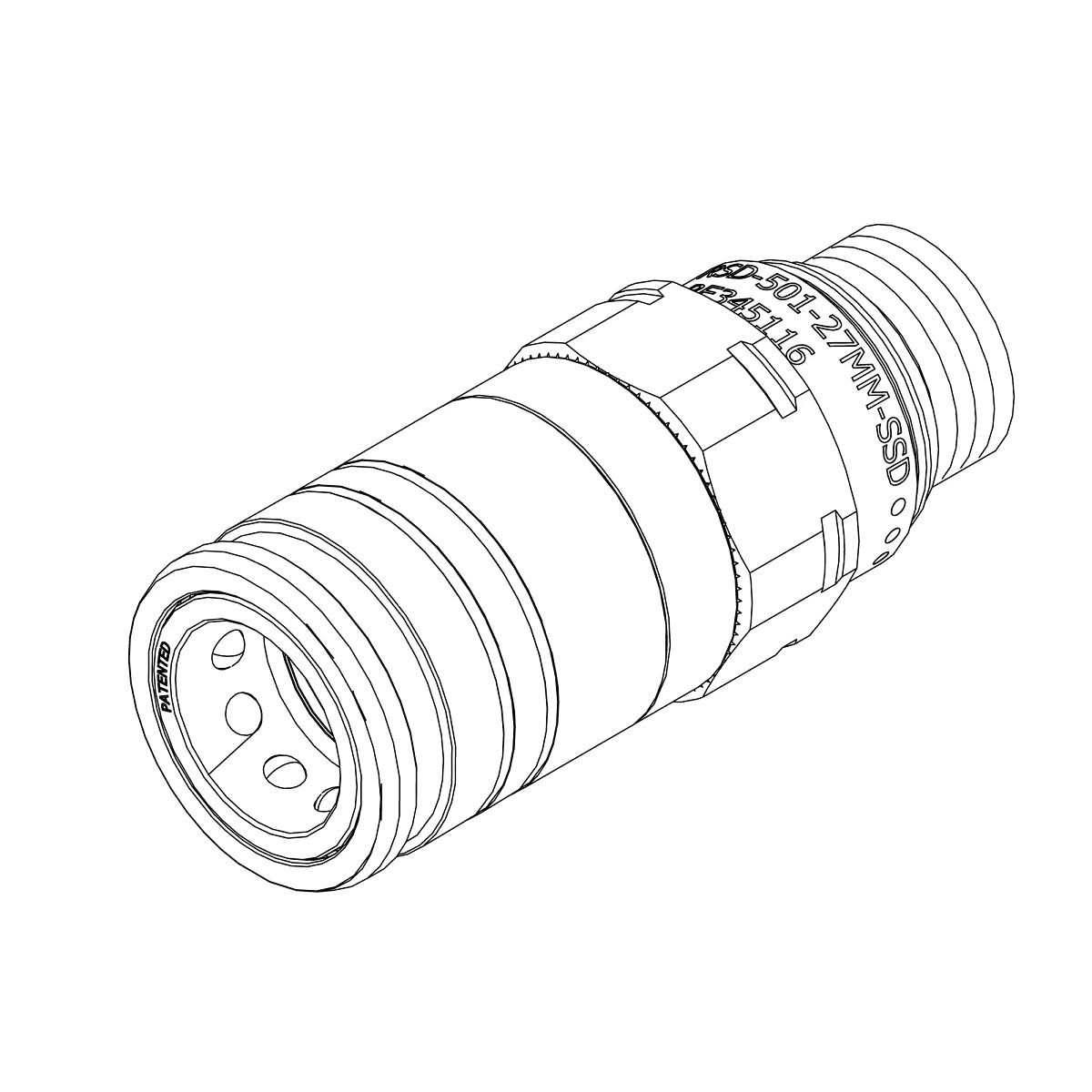 John Deere RE52981: Hydraulic Quick-Connect Coupler