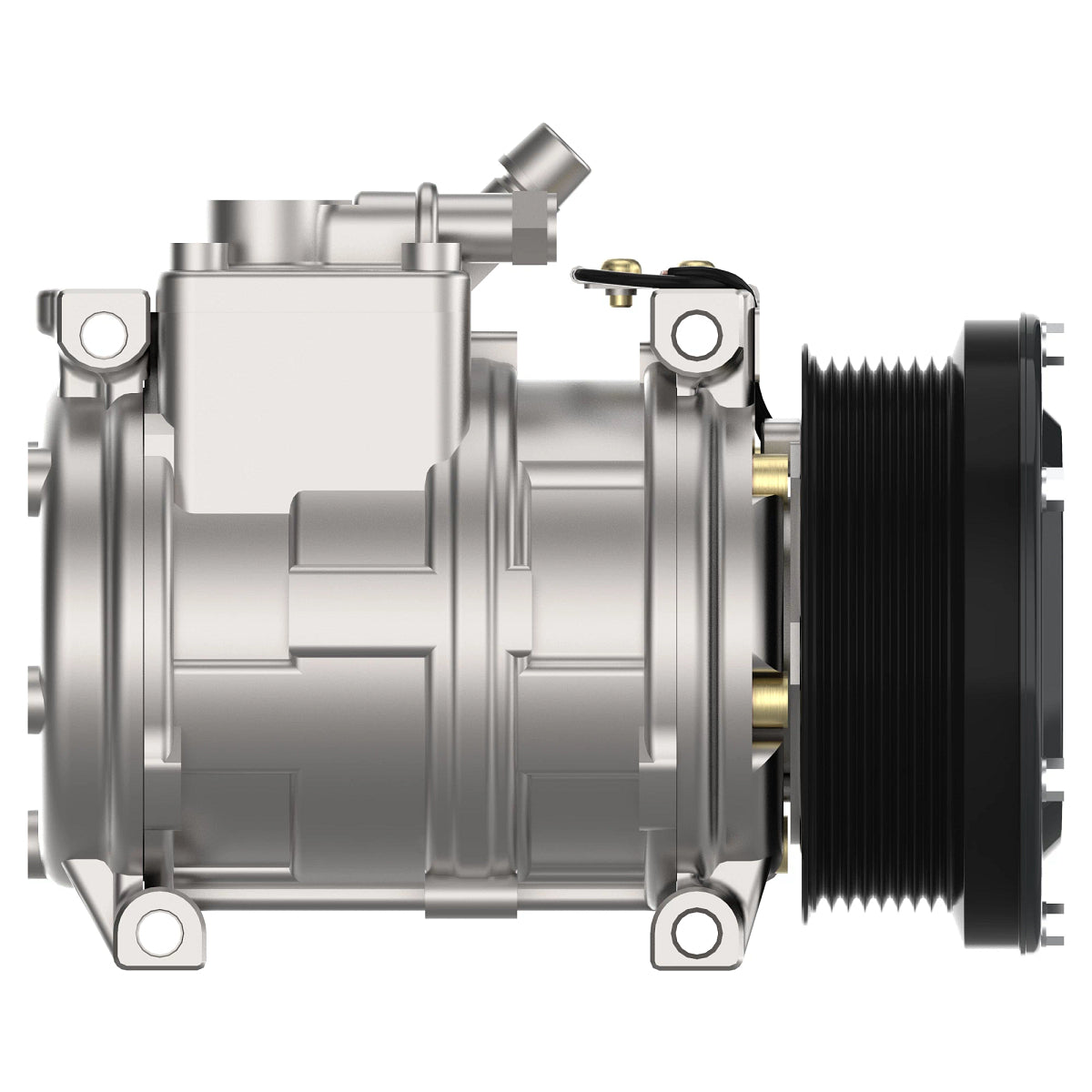 John Deere SE503065: REMAN Air Conditioning Compressor, 12 Volts