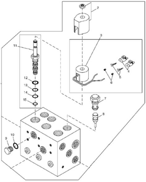 John Deere AN280476: Solenoid Valve, 3 Unit