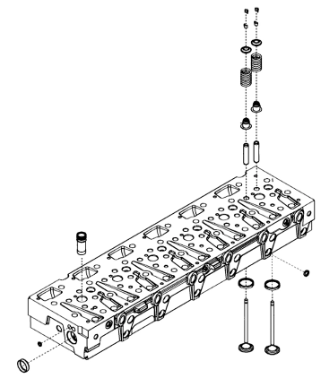 John Deere SE501747R Cylinder Head