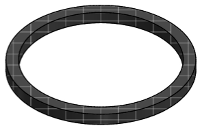 Banjo MLS220GV: 2" Full Port Manifold Strainer Gasket - FKM